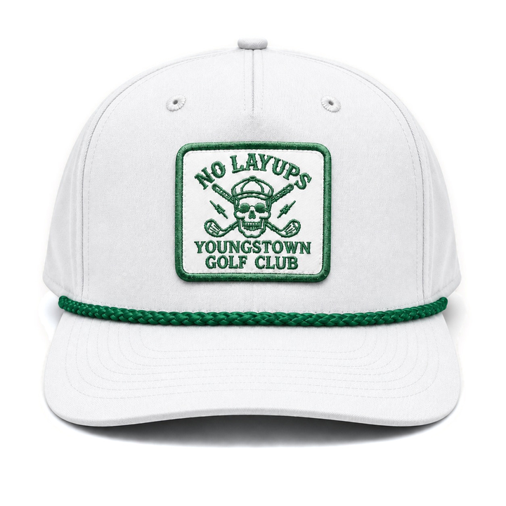 No Layups Golf Snapback Rope Hat
