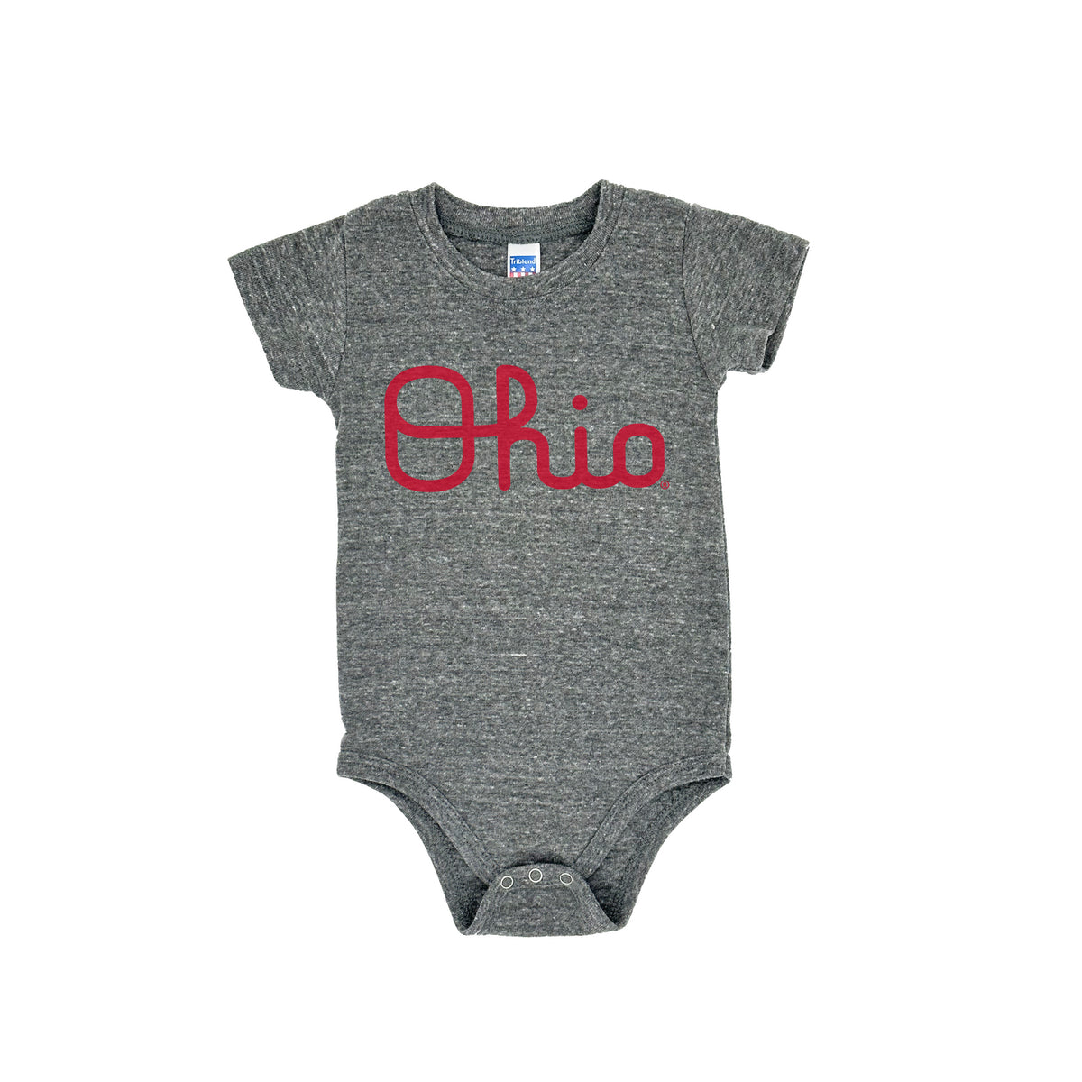 Script Ohio Onesie (Gray)