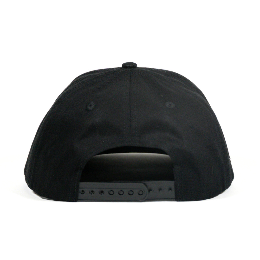 Script Youngstown Snapback hat, view 8 by Youngstown Clothing Co.