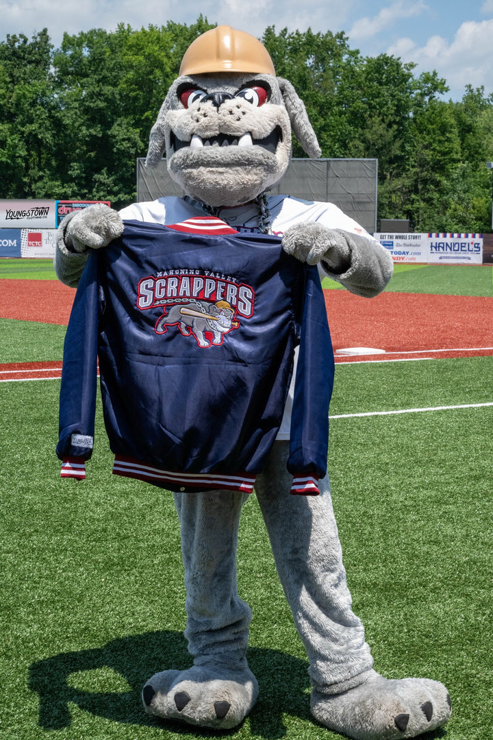 Mahoning Valley Scrappers Athletic Jacket, view 3 by Youngstown Clothing Co.