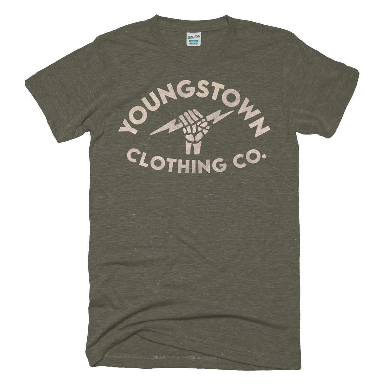 Lightning Fist Logo (Cream)