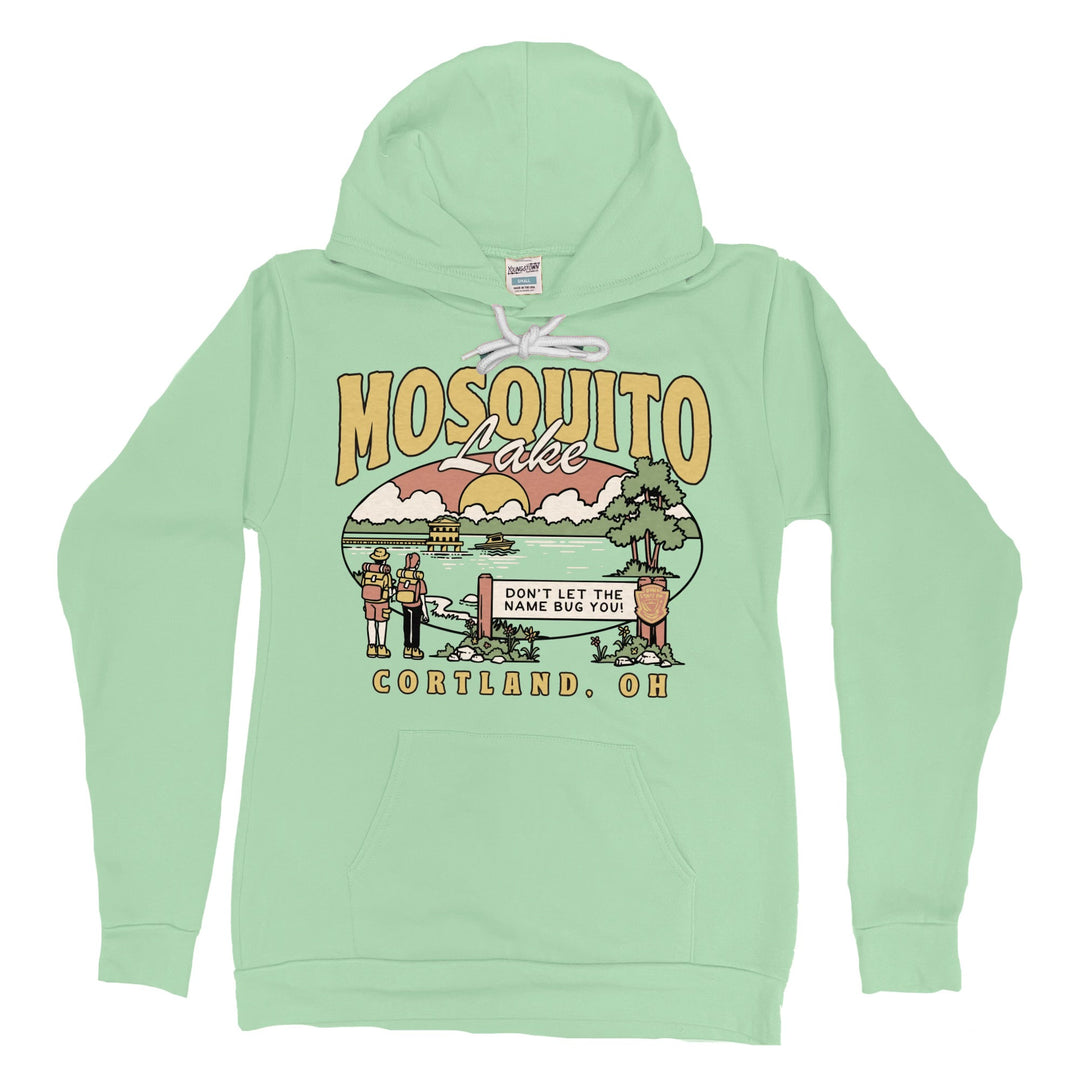 Mosquito Lake Hoodie in Pistachio by Youngstown Clothing Co.