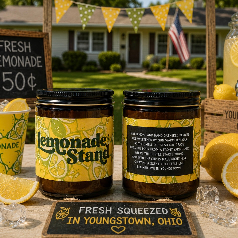 Lemonade Stand Candle
