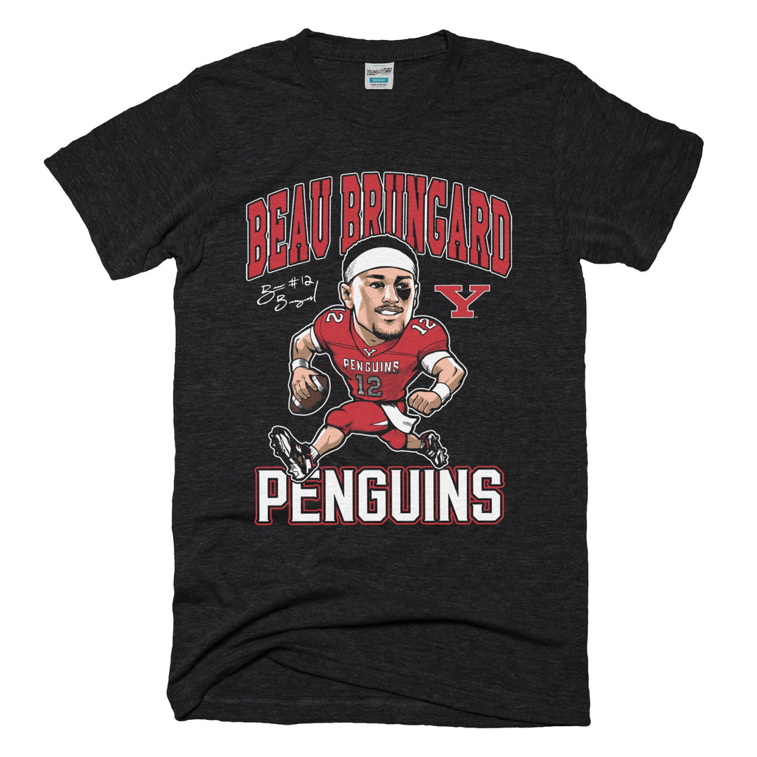 Beau Brungard tee in Heather Black by Youngstown Clothing Co.