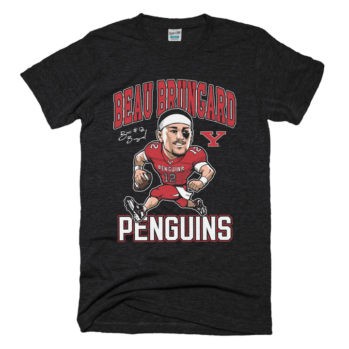 Beau Brungard tee in Heather Black by Youngstown Clothing Co.