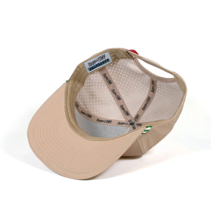 Yo V1x Golf Performance Snapback Hat, view 12 by Youngstown Clothing Co.