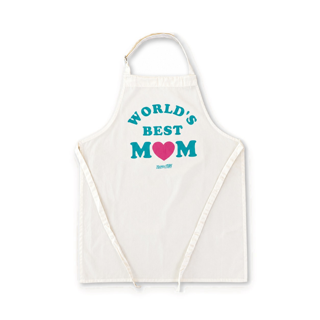 World’s Best Mom Apron by Youngstown Clothing Co.