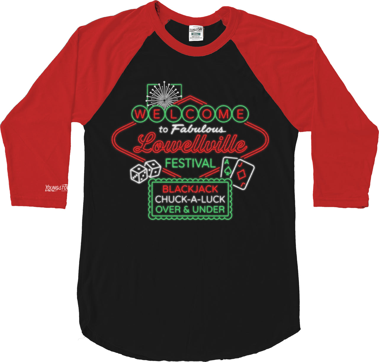 Fabulous Lowellville Festival Baseball Tee