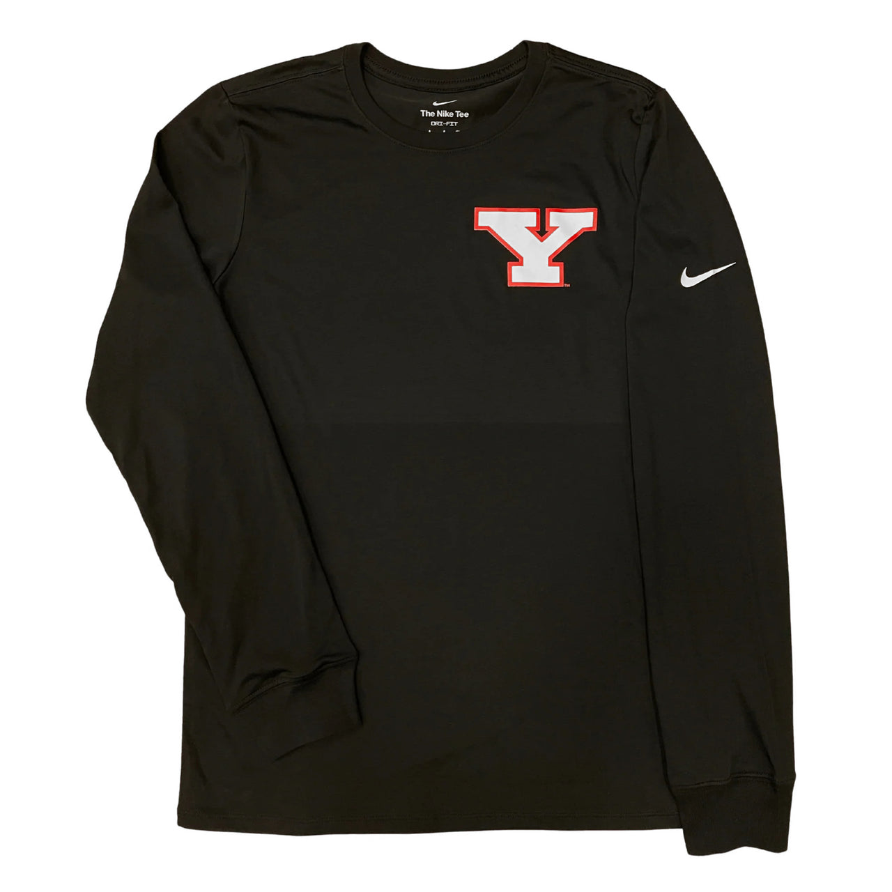 Nike Youngstown State Block Y Long Sleeve T-Shirt (Black)