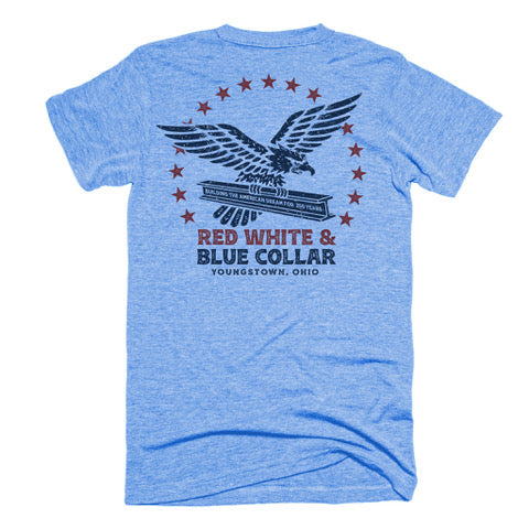 Red White & Blue Collar