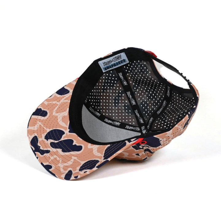 Yo V1x Golf Performance Snapback Hat, view 16 by Youngstown Clothing Co.