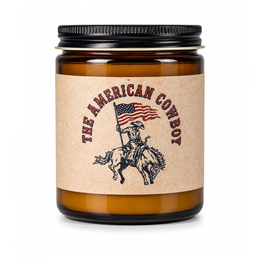 American Cowboy Candle by Youngstown Clothing Co.
