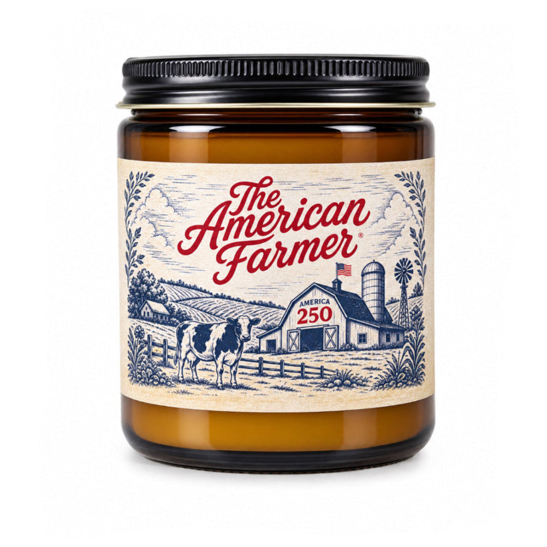 American Farmer Candle by Youngstown Clothing Co.