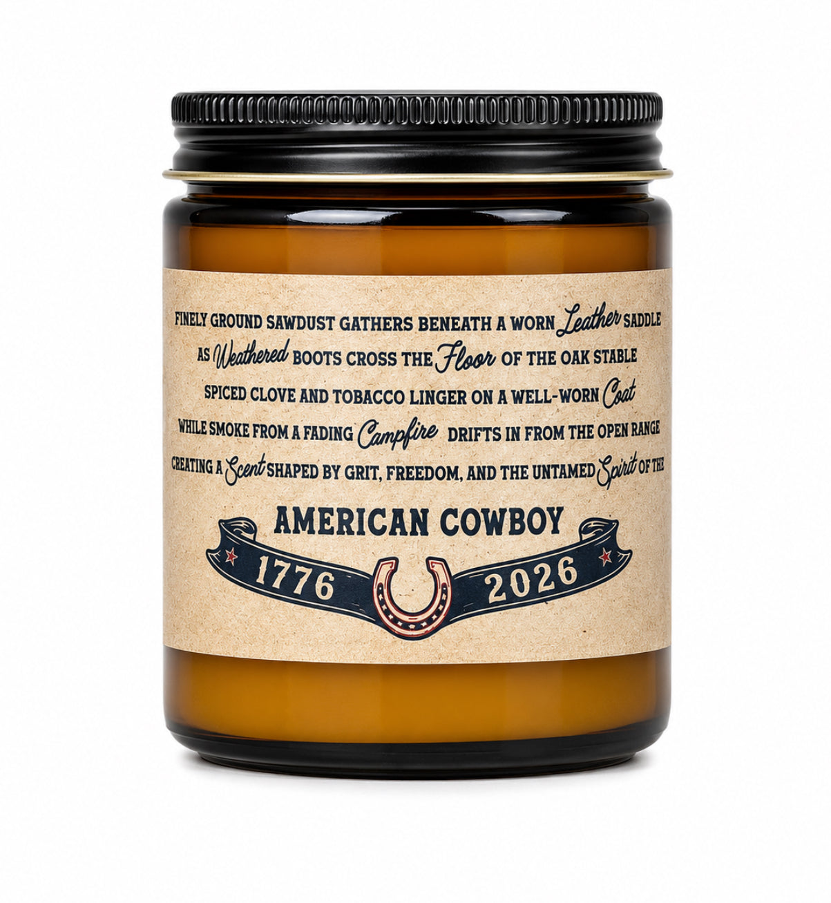 American Cowboy Candle