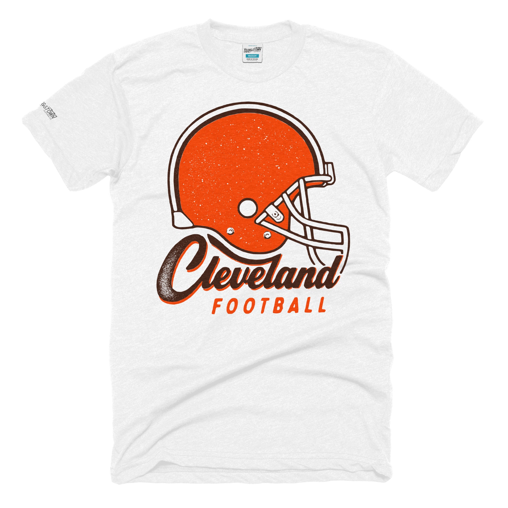 Cleveland Football Helmet S / White