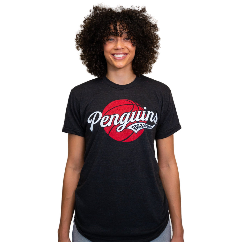 Penguin Basketball tee, view 2 by Youngstown Clothing Co.