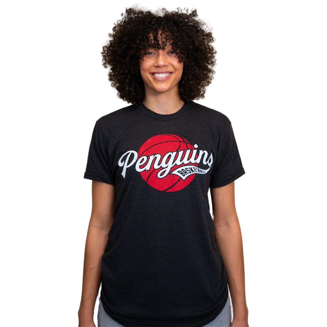 Penguin Basketball tee, view 2 by Youngstown Clothing Co.