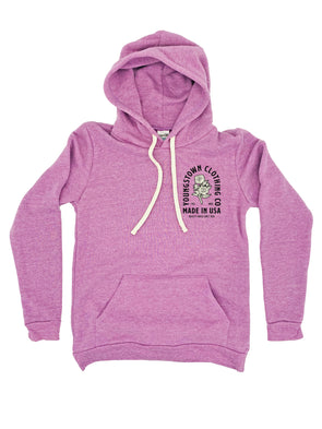 Flower Logo Badge Hoodie