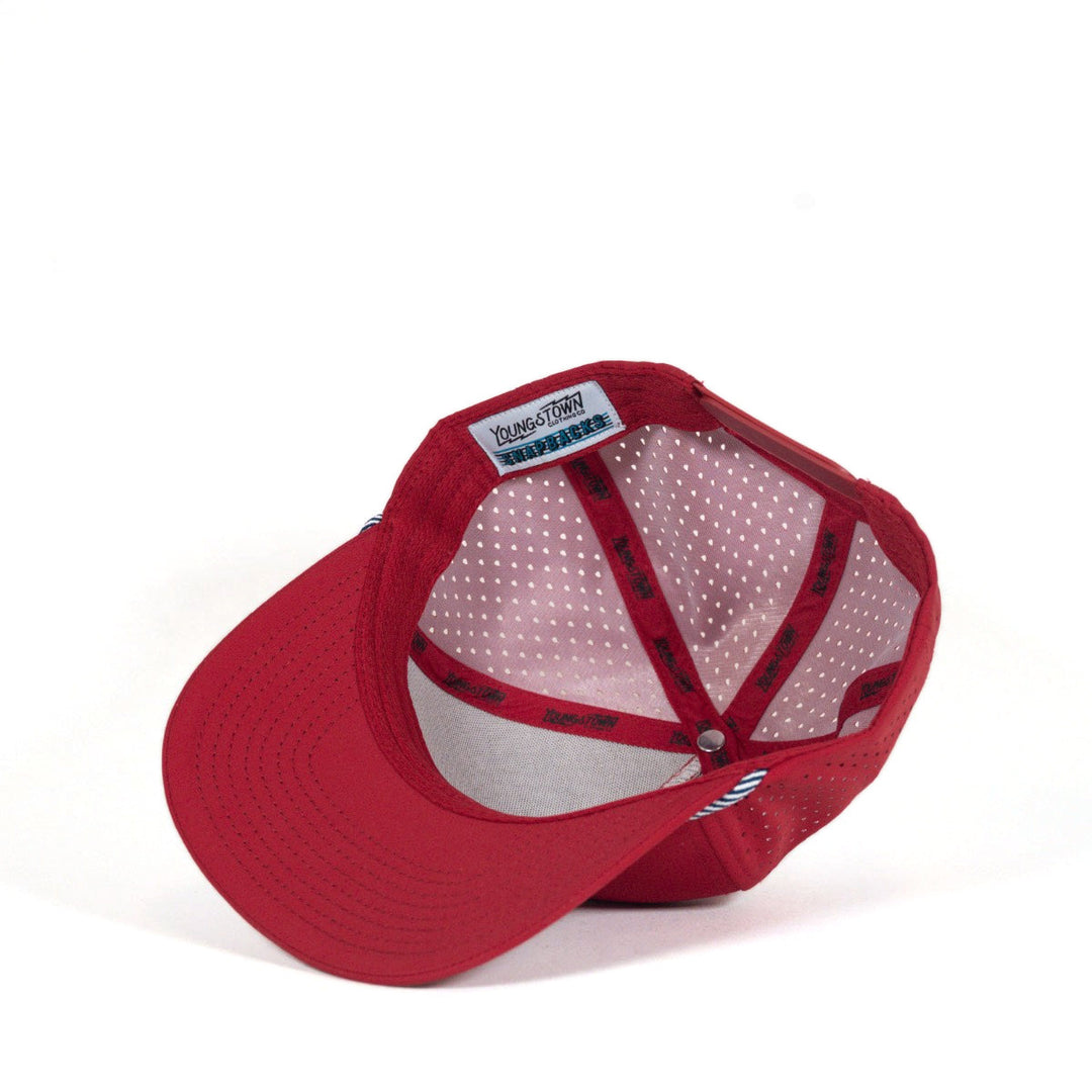 Scrappers Baseball Performance Snapback Hat, view 9 by Youngstown Clothing Co.