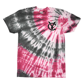 Tie-Dye Monogram Logo (Red/Black)