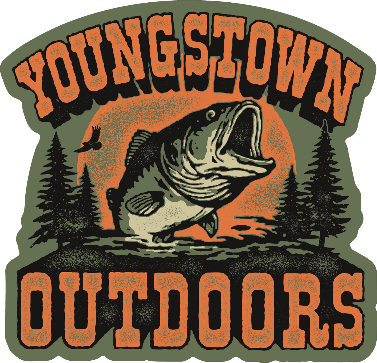 Youngstown Outdoors Sticker