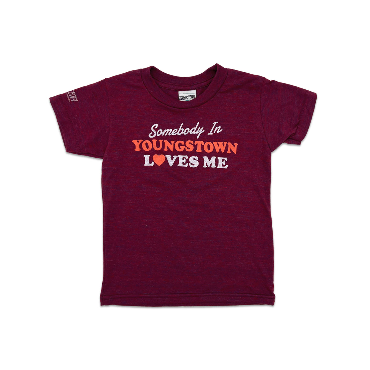 Somebody in Youngstown Loves Me Kids Tee