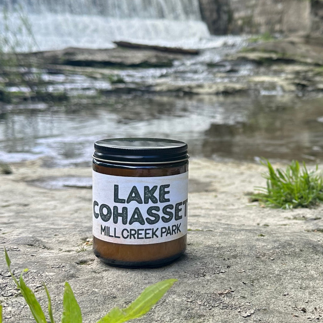 Mill Creek Park Lake Cohasset Candle by Youngstown Clothing Co.