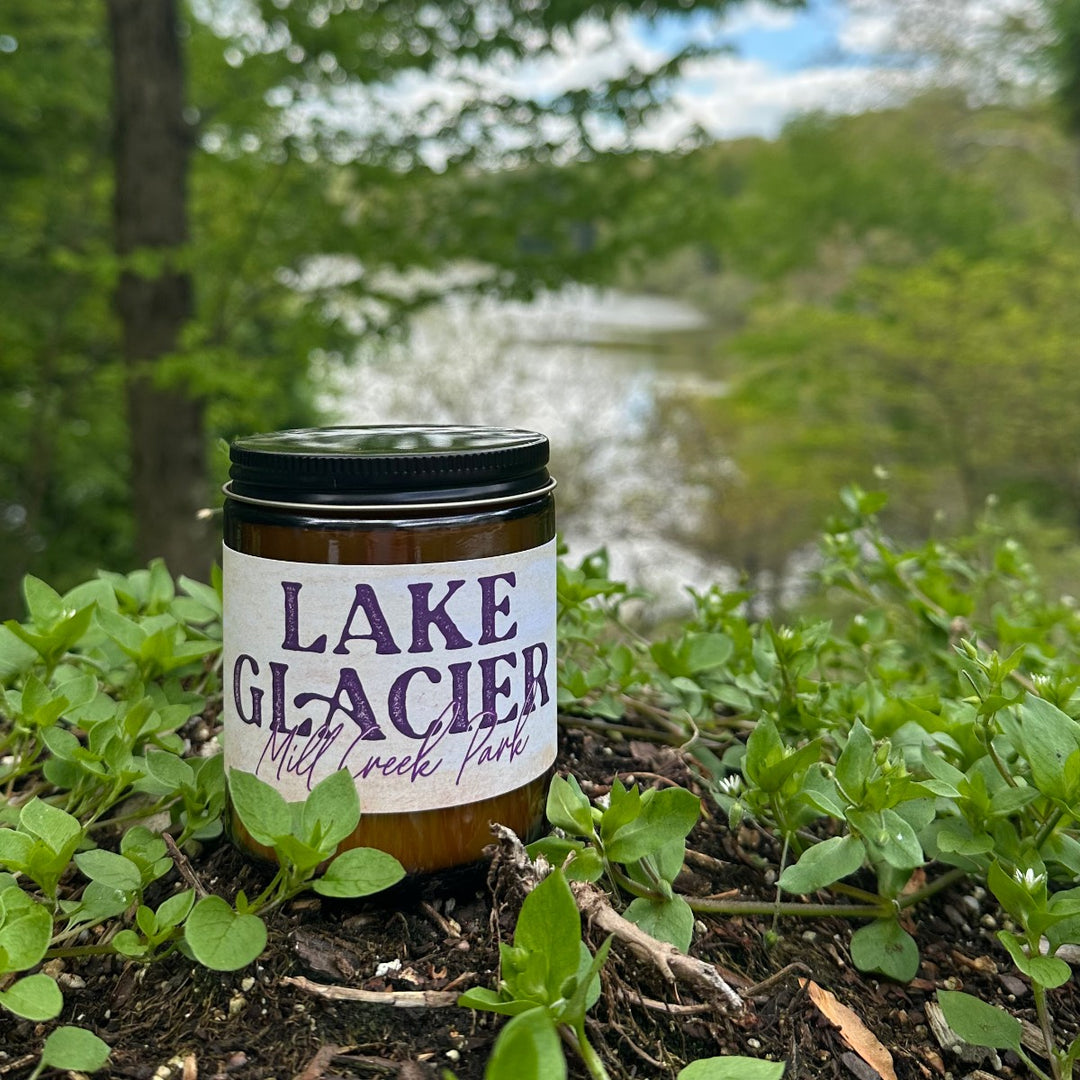 Mill Creek Park Lake Glacier Candle by Youngstown Clothing Co.
