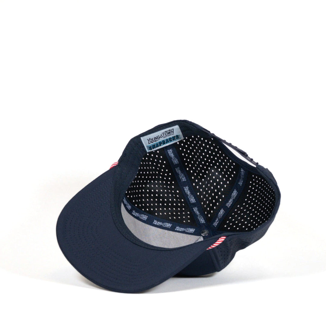 Scrappers Baseball Performance Snapback Hat, view 6 by Youngstown Clothing Co.