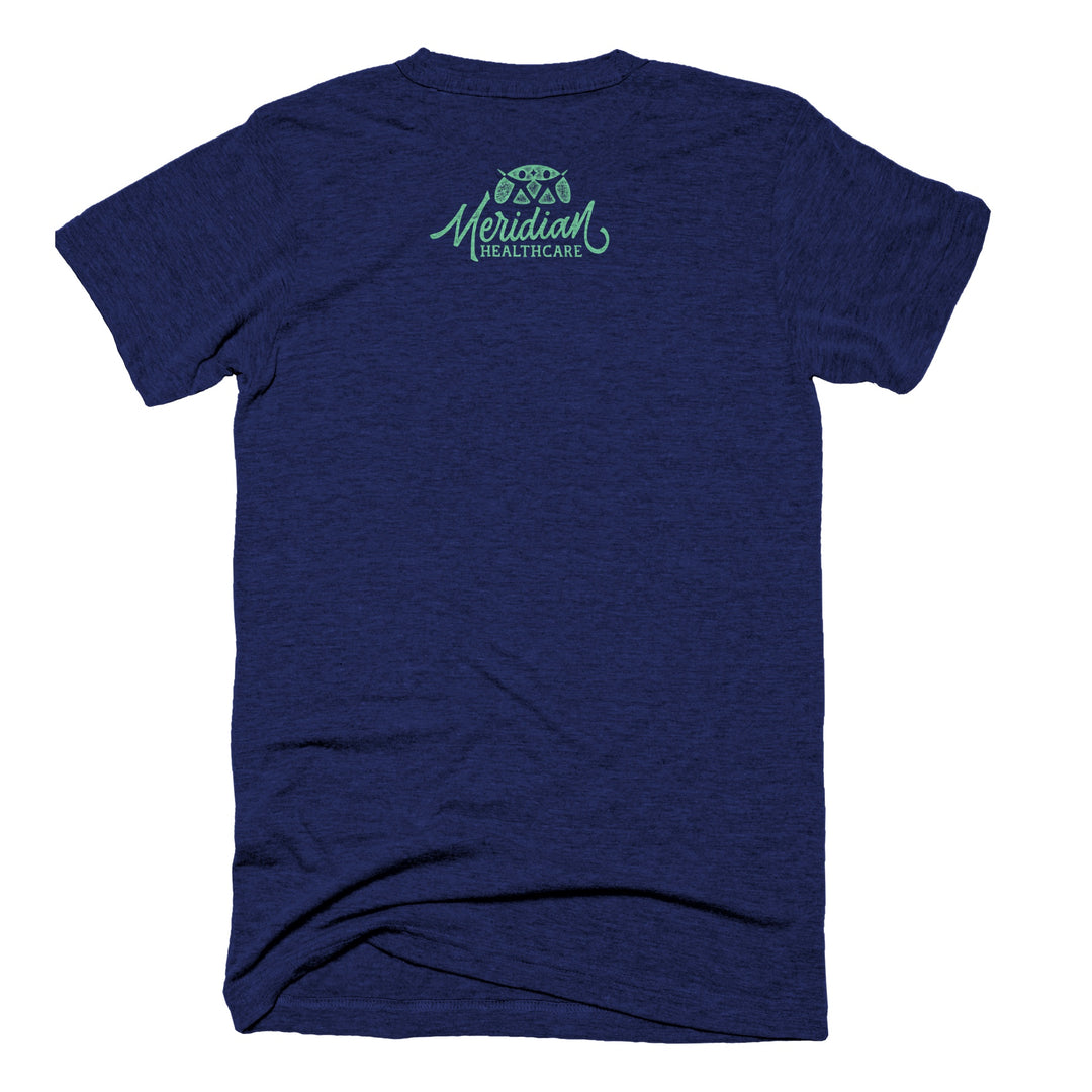 Meridian HealthCare Power of Care tee, view 2 by Youngstown Clothing Co.