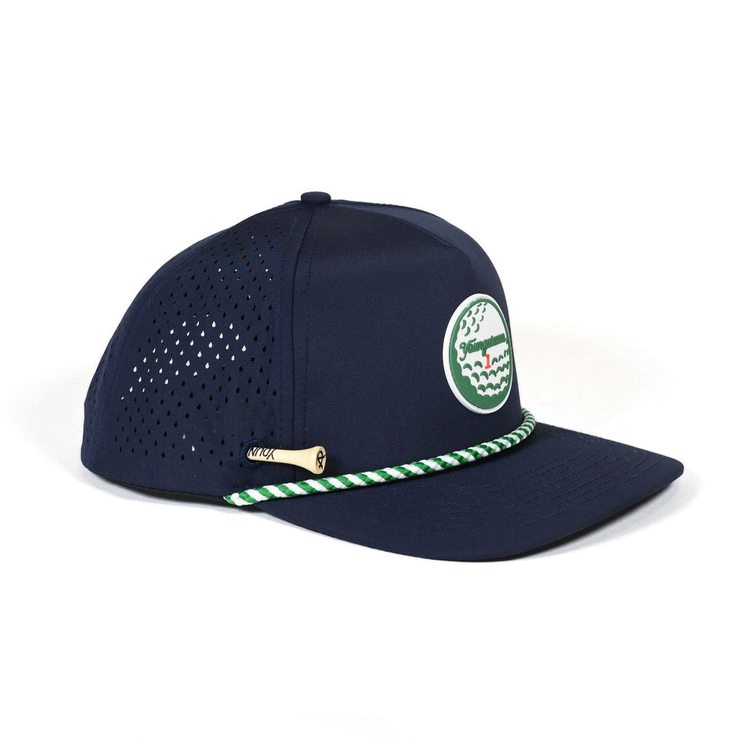 Yo V1x Golf Performance Snapback Hat, view 6 by Youngstown Clothing Co.