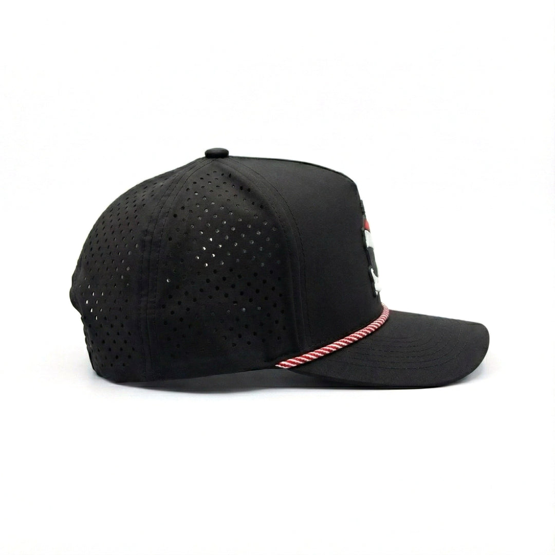 YSU Pete Performance Snapback Hat, view 5 by Youngstown Clothing Co.