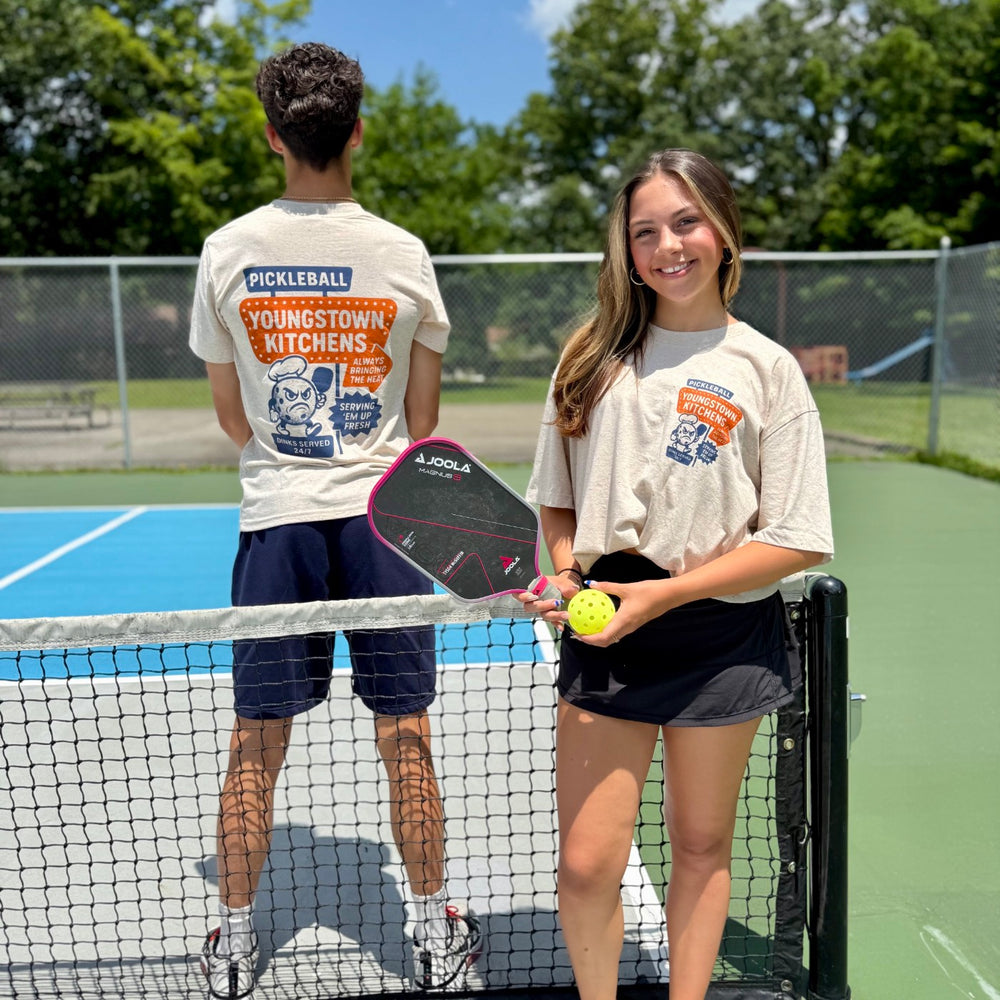 Youngstown Kitchens Pickleball tee, view 2 by Youngstown Clothing Co.