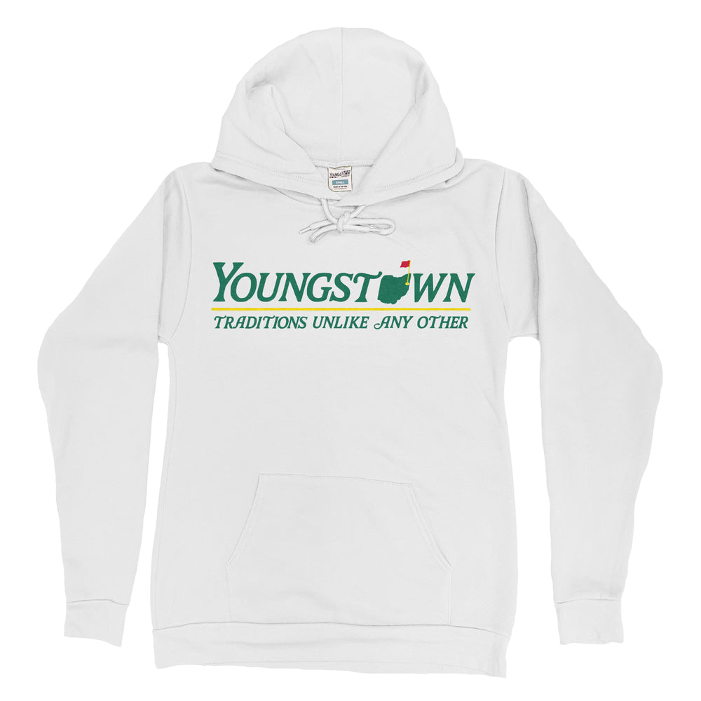 Youngstown Traditions Unlike Any Other Hoodie in White by Youngstown Clothing Co.
