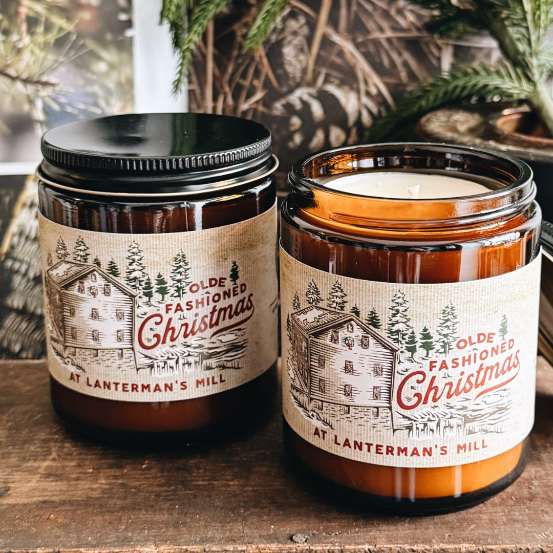 Christmas at the Mill Candle