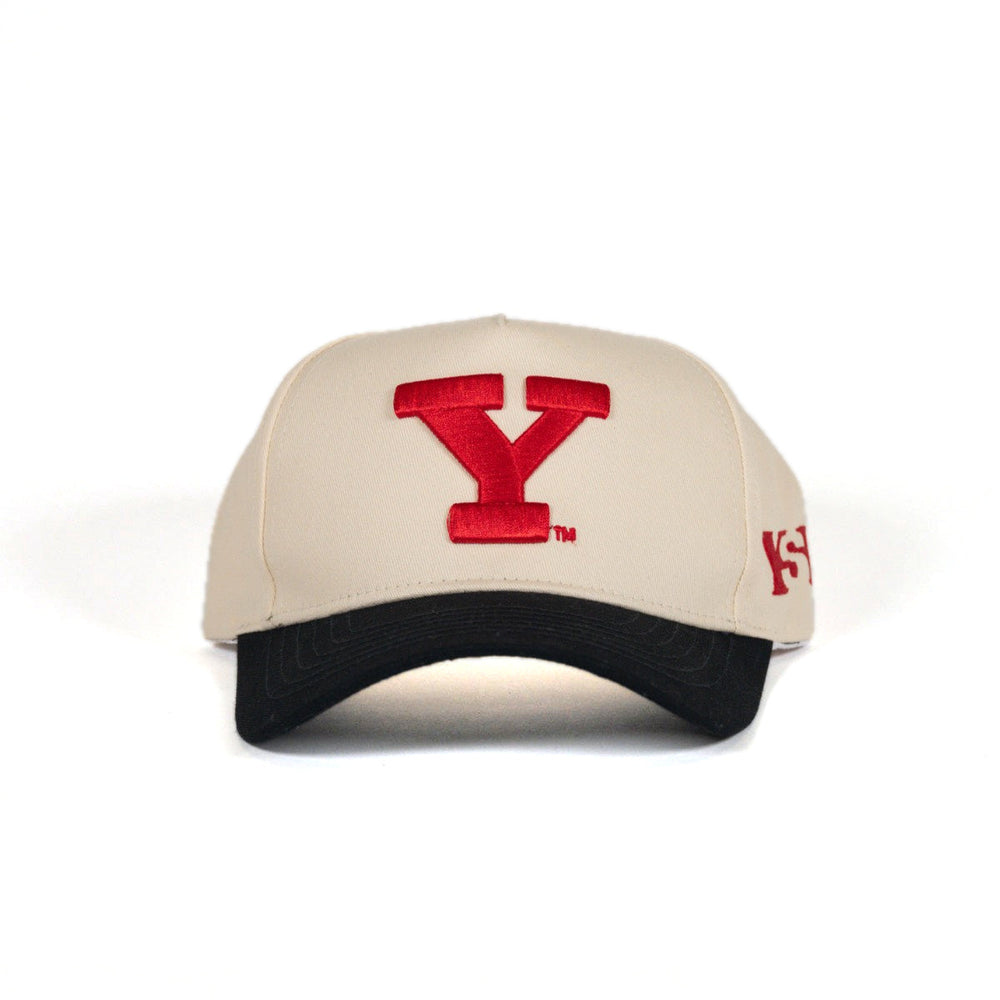 Block Y Vintage Snapback Hat in Black by Youngstown Clothing Co.