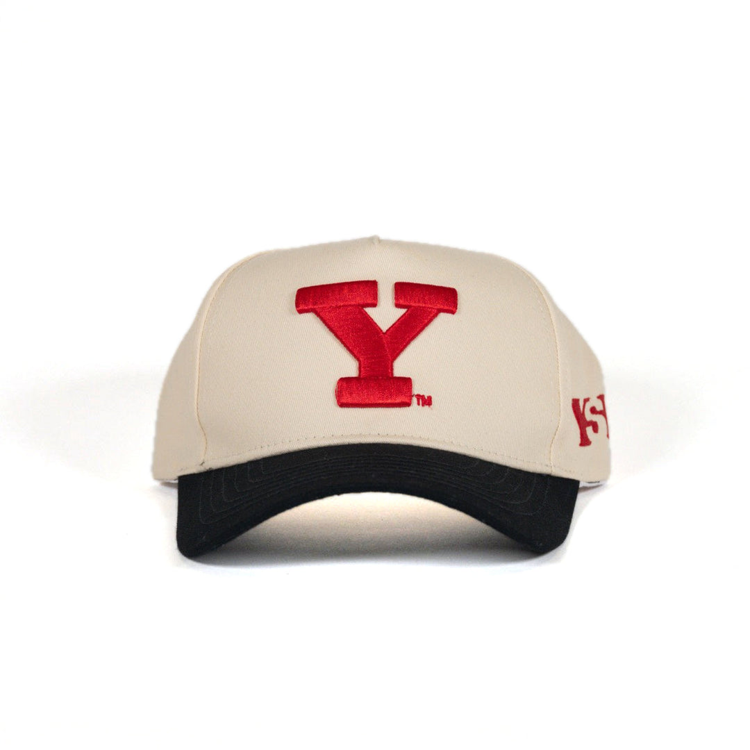 Block Y Vintage Snapback Hat in Black by Youngstown Clothing Co.