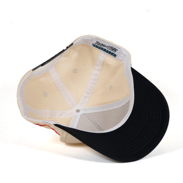 Block Y Vintage Snapback Hat, view 4 by Youngstown Clothing Co.