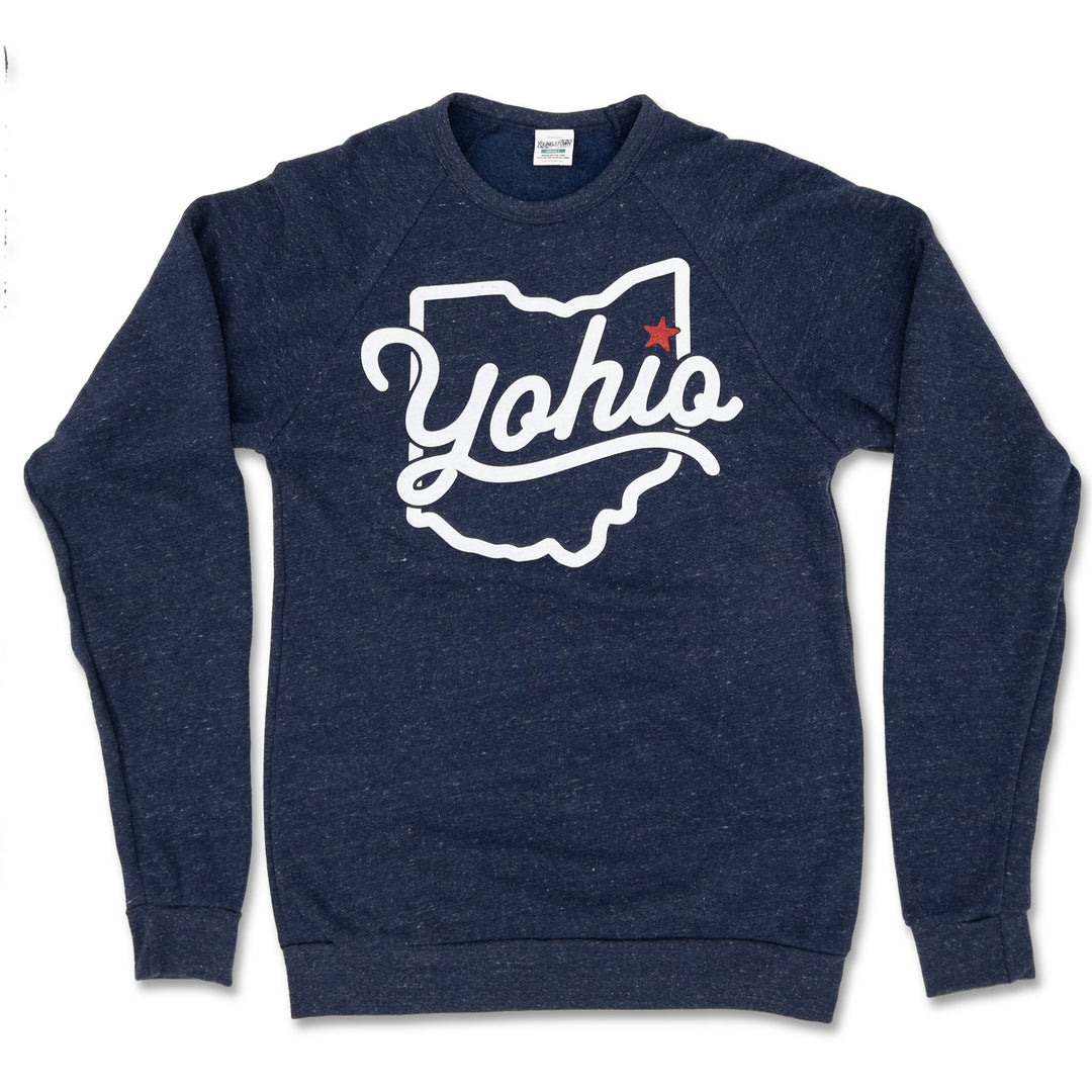 Yohio Sweatshirt in Heather Navy by Youngstown Clothing Co.