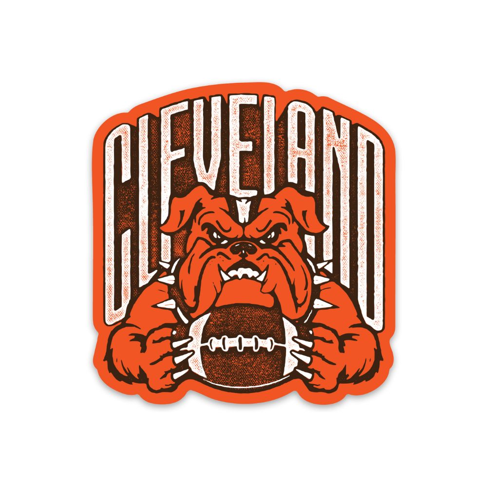 Cleveland Dog Sticker