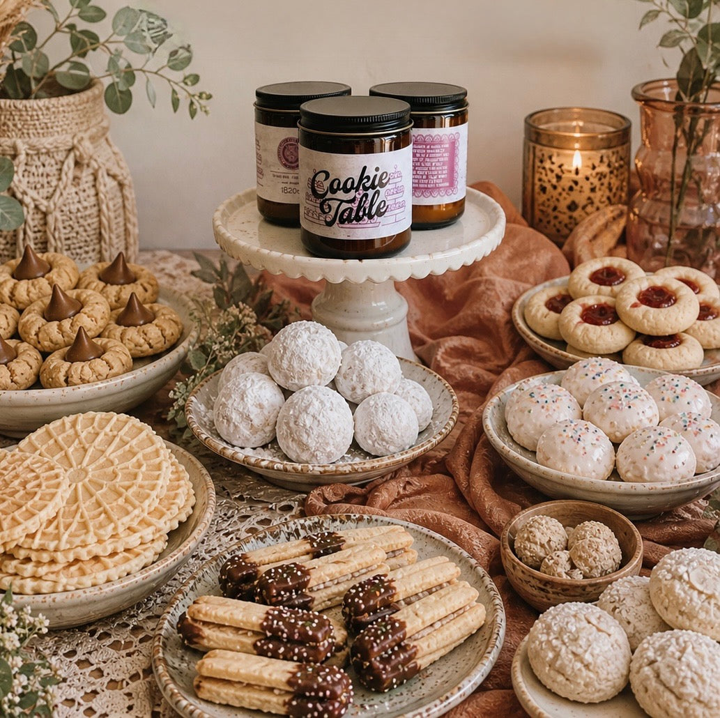 Cookie Table Candle