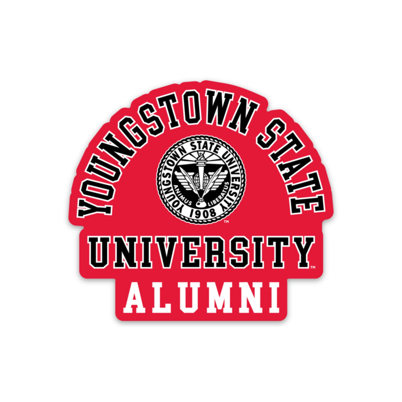 YSU Seal Alumni Sticker