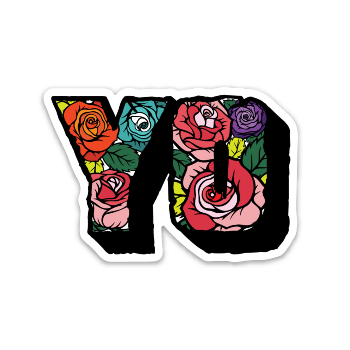 Yo Flower Sticker