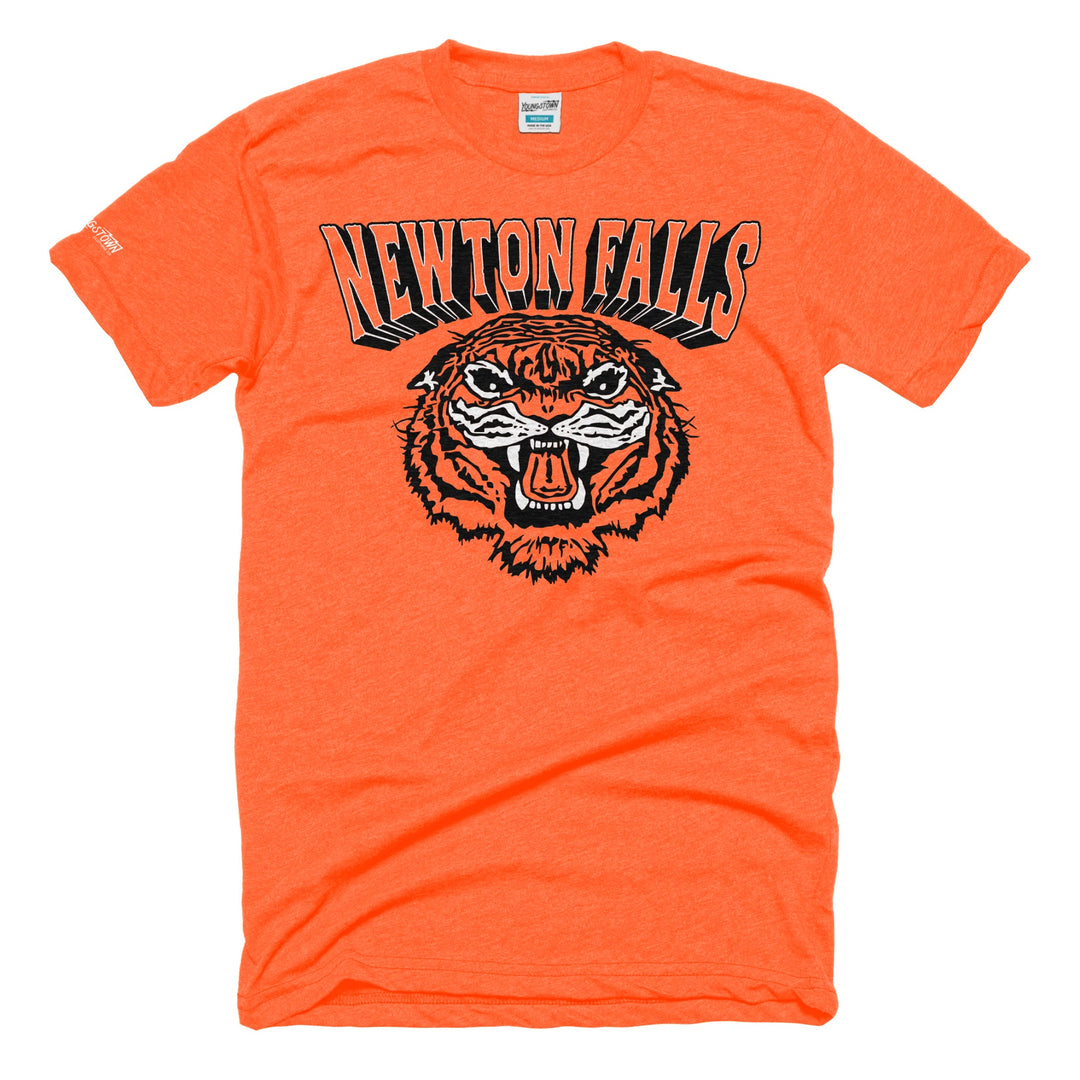 Newton Falls tee in Heather Orange by Youngstown Clothing Co.