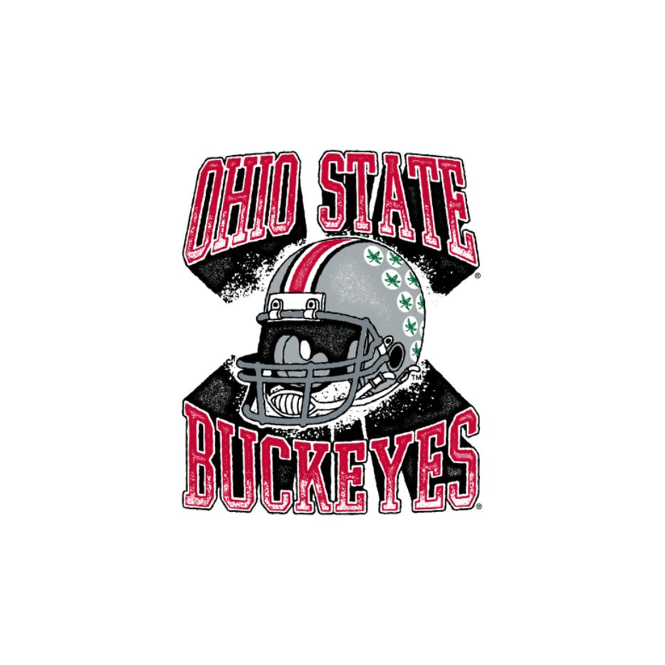 Ohio State Buckeyes Helmet Sticker by Youngstown Clothing Co.