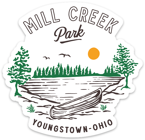 Mill Creek Sunset Sticker