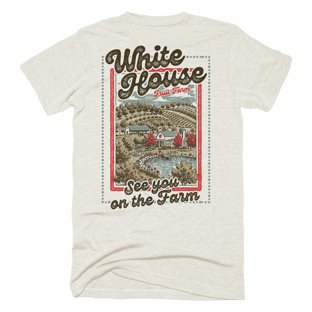 White House Fruit Farm See You on the Farm tee, view 2 by Youngstown Clothing Co.