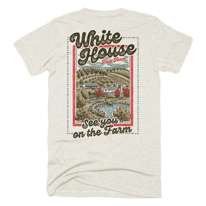 White House Fruit Farm See You on the Farm tee, view 2 by Youngstown Clothing Co.