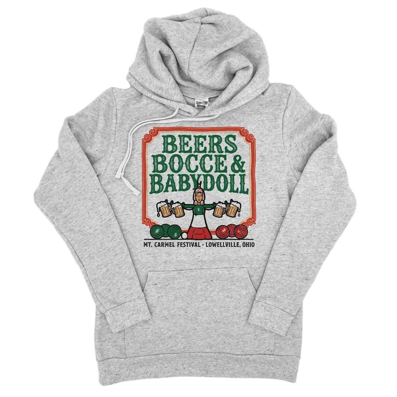 Lowellville Festival | Beers, Bocce & Babydoll Hoodie
