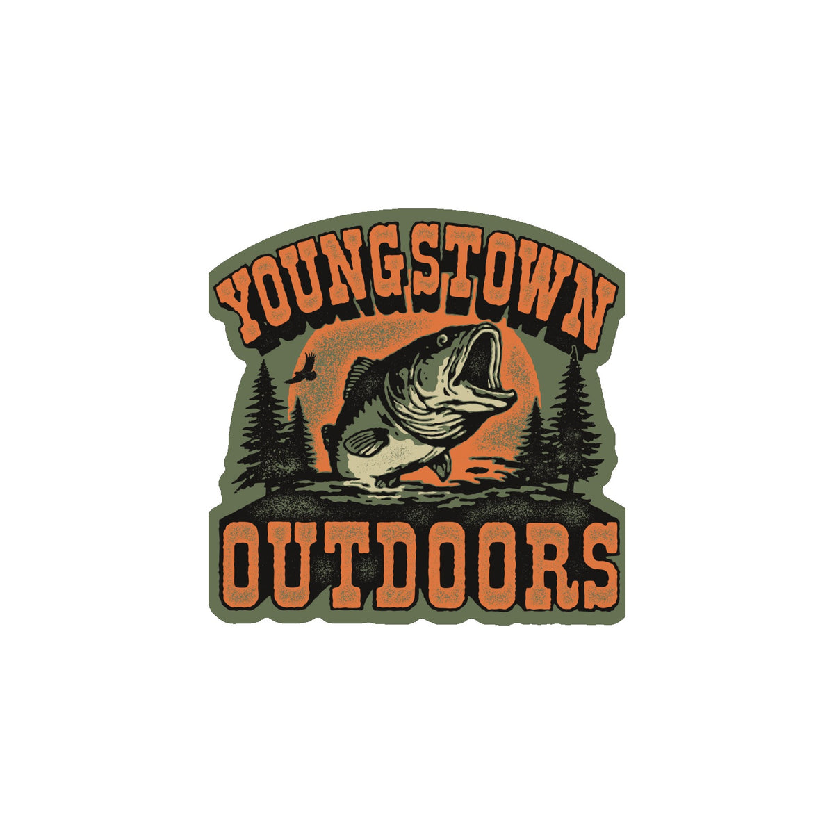 Youngstown Outdoors Sticker